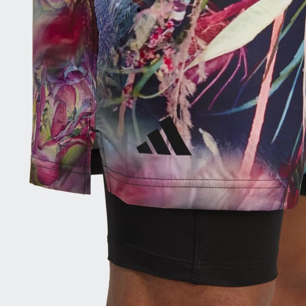 adidas Melbourne Ergo Tennis Graphic Shorts - Multicolor