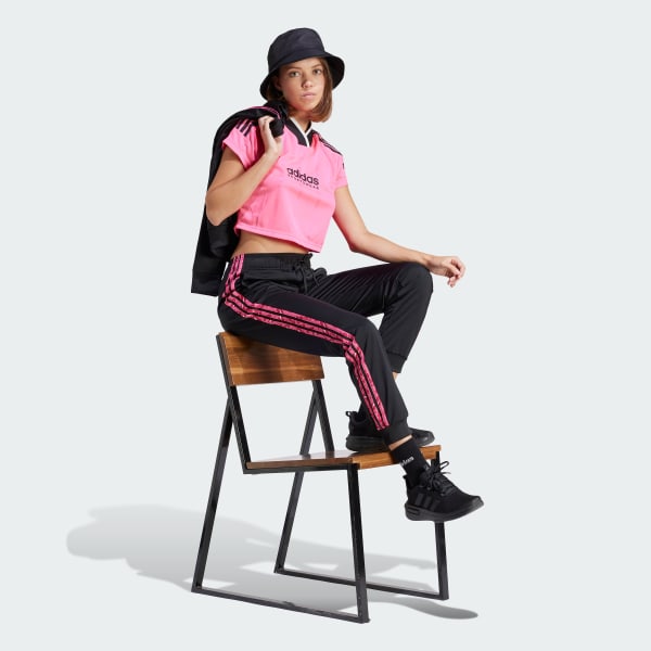 ☆adidas☆ Tiro Crop Tee W Pink adidas Tiro Summer Crop Jersey - Pink | Free Shipping with