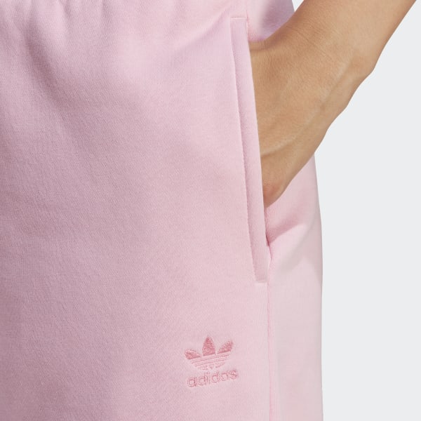 Roze Essentials Fleece Joggingbroek