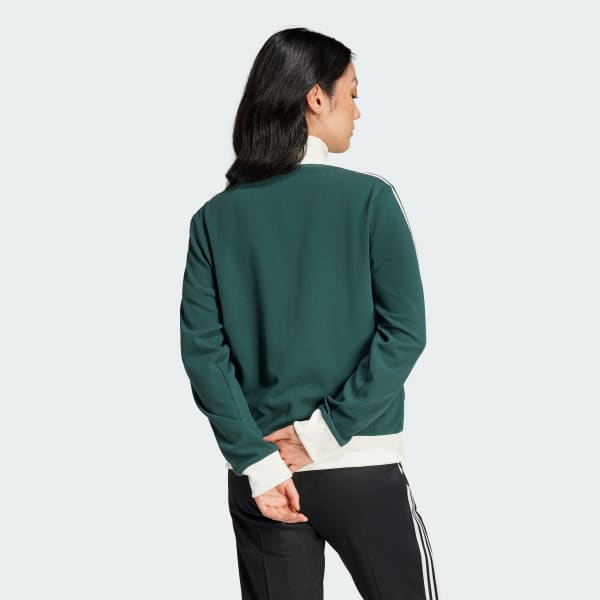 Green Premium Originals Crepe Track Top