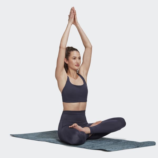 Blue CoreFlow Medium-Support Bra