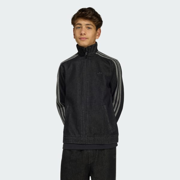 Schwarz FIREBIRD TRACKTOP DENIM