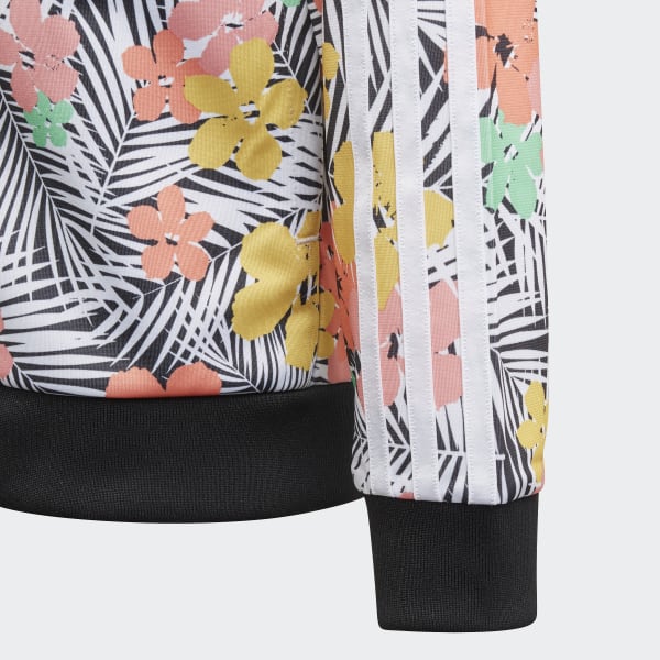 Adidas sst best sale track jacket multicolor