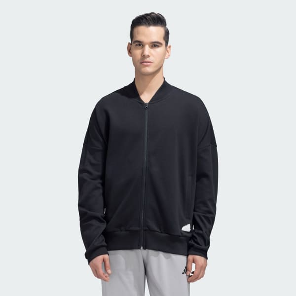 Black FUTURE ICONS BADGE OF SPORT TRACKJACKET