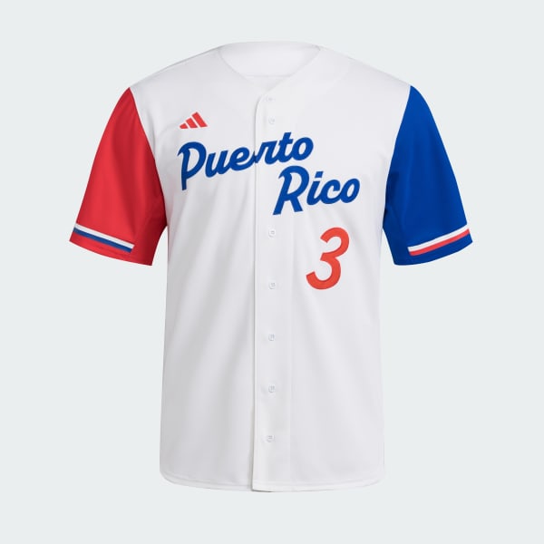 White Puerto Rico Jersey