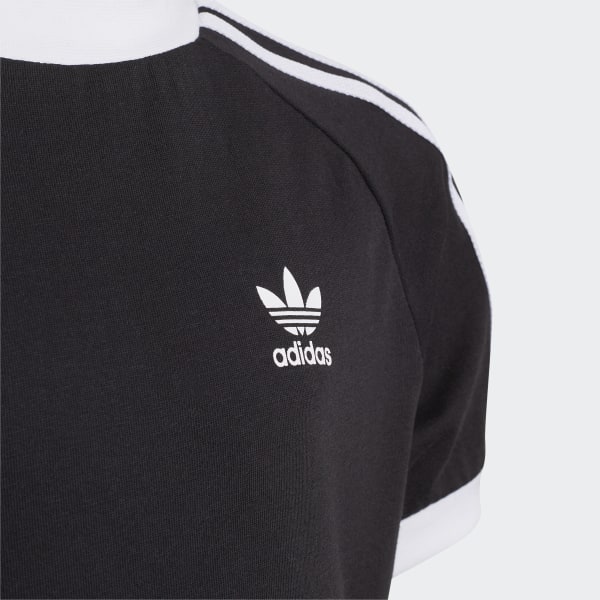 Sort Adicolor 3-Stripes T-shirt