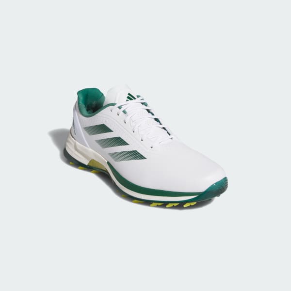สีขาว รองเท้ากอล์ฟแบบไร้ปุ่ม Adizero ZG