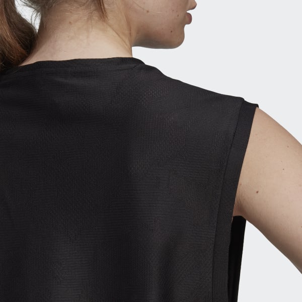 Black Made To Be Remade Running Tank Top JVS82