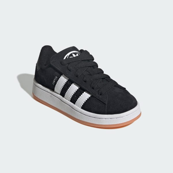 Noir Chaussures lacets élastiques fermeture confortable Campus 00s Enfants