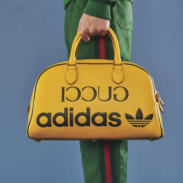 jaune Sac en toile adidas x Gucci Format moyen BX575