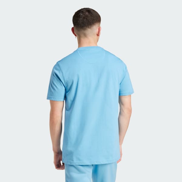 Azul Camiseta Trefoil Essentials