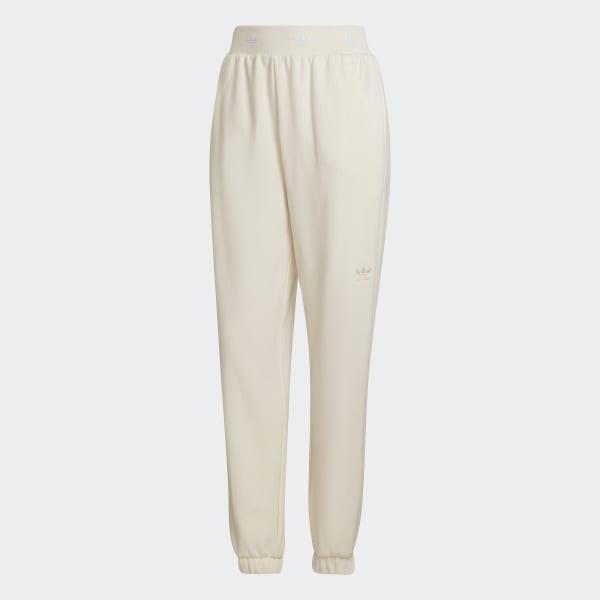 Bianco Pantaloni Cuffed CE013