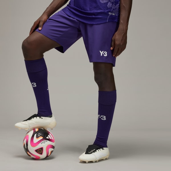 สีม่วง กางเกงแข่งขาสั้นชุดที่สี่ Real Madrid 23/24