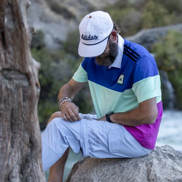 Blauw Adicross Golf Afritsbroek