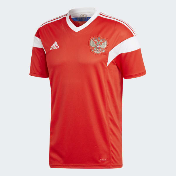 adidas Réplica Camiseta Selección de Rusia Local - Rojo | adidas Colombia