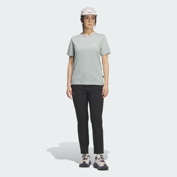 Yesil XPLORIC POLYGIENE GRAFİK TİŞÖRT