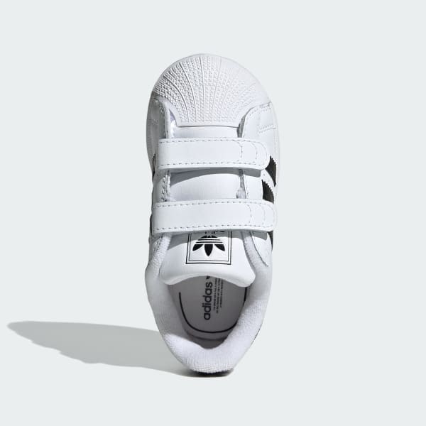 Blanco Zapatillas Superstar II Comfort Closure Niños