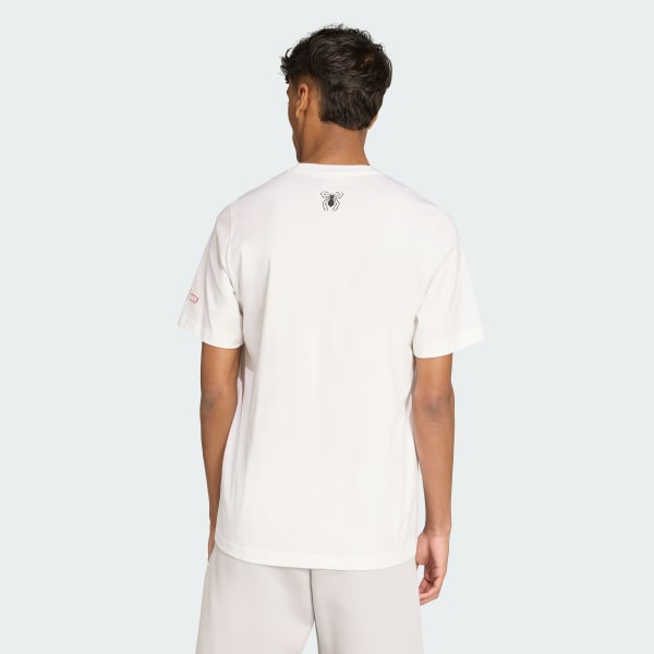 Weiss adidas ©Marvel Spider-Man Logo T-Shirt
