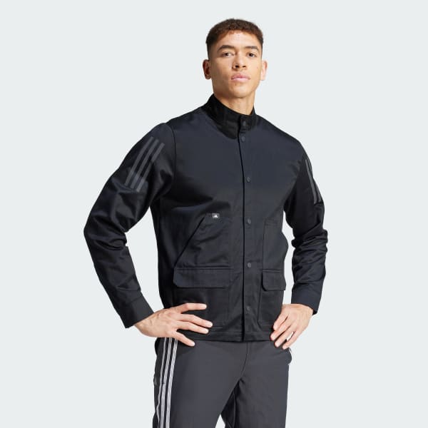 adidas Trackstand Utility Cycling Jacket - Black | Free Shipping with ...