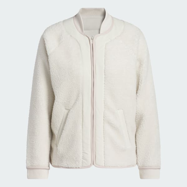 Beige Go-to Fleece Jacket