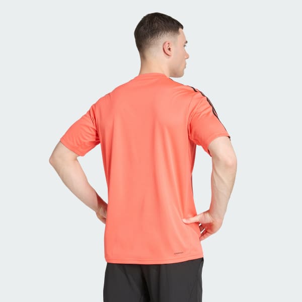Laranja Camiseta Treino Train Essentials 3-Stripes