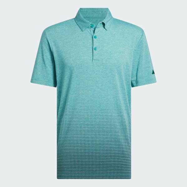 Gronn Go-to Rise Print Poloskjorte