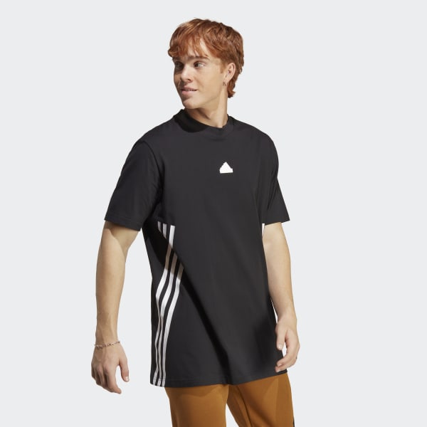Negro Polo Future Icons 3 Tiras