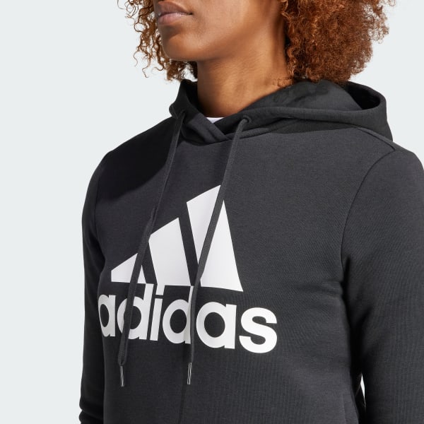 Schwarz LOUNGEWEAR Essentials Logo Fleece Hoodie 28879