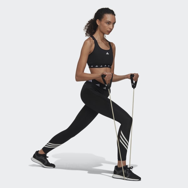 Svart Powerreact Training Medium-Support Techfit Bra