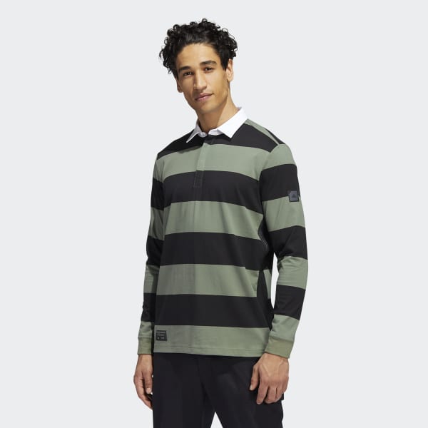 adidas Adicross Long Sleeve Polo Shirt - Black | adidas Singapore