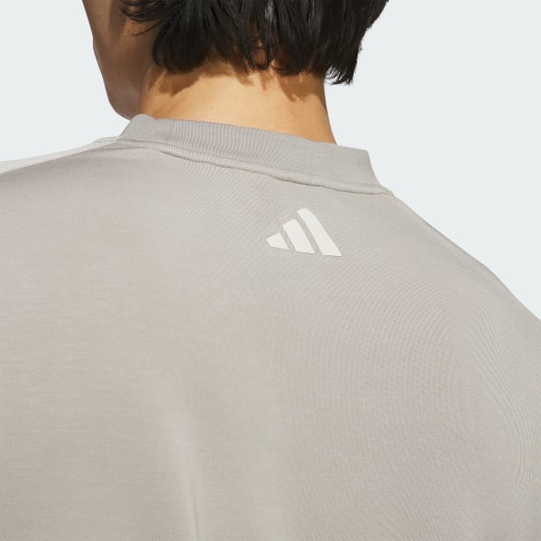 adidas Beyond Modal Pullover - Beige | Free Shipping with adiClub