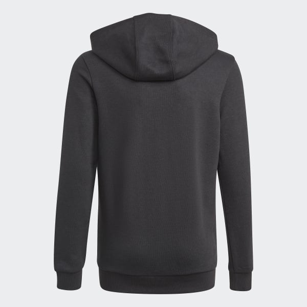 Adidas essential hoodie black sales