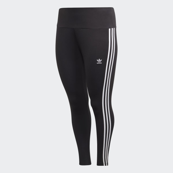 Adidas legging 3 stripes zwart 2025