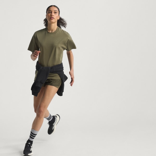 Hijau tee Running Adi365 H.Koumori (Uniseks)