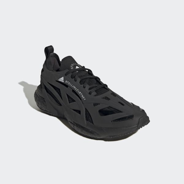 Black adidas by Stella McCartney Solarglide Running Shoes LRG13