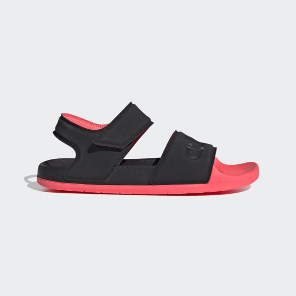 adidas slides pink and black