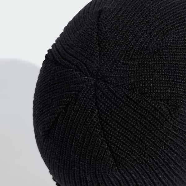 Negro Gorro Beanie Corto Adicolor