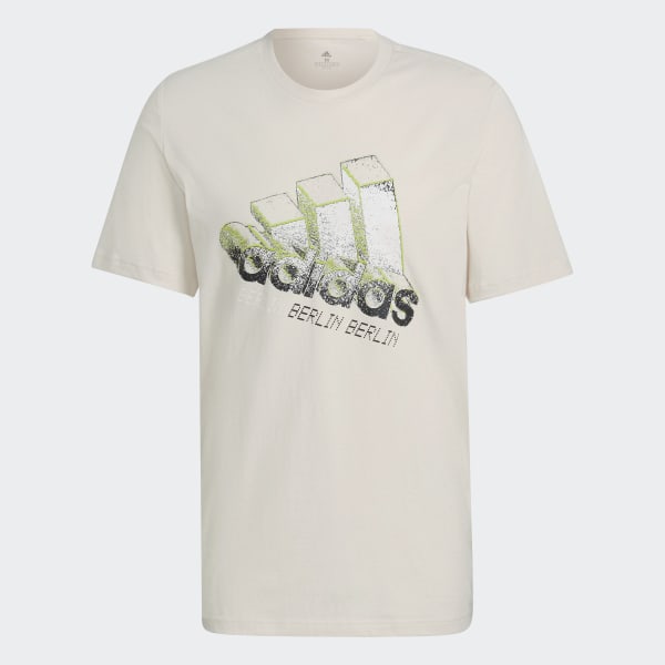 Beige Berlin Logo Carrier T-shirt