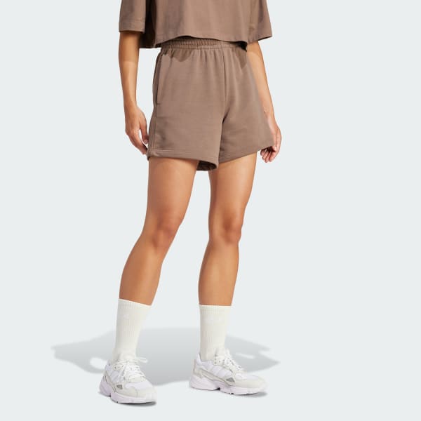 Brown Adicolor Essentials French Terry Shorts