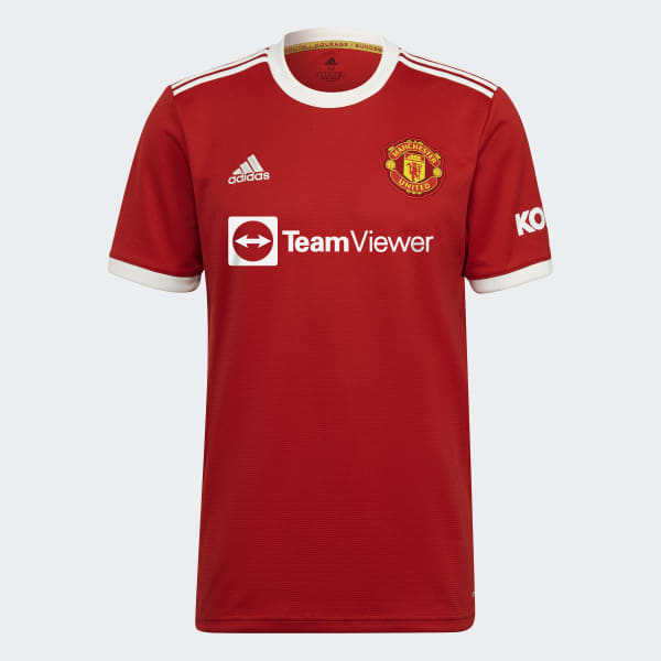 adidas Manchester United 21/22 Home Jersey - Red - Men's Soccer - adidas US