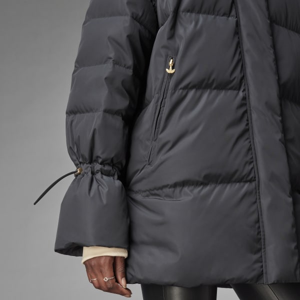 Black 패션 셰이프 다운 재킷