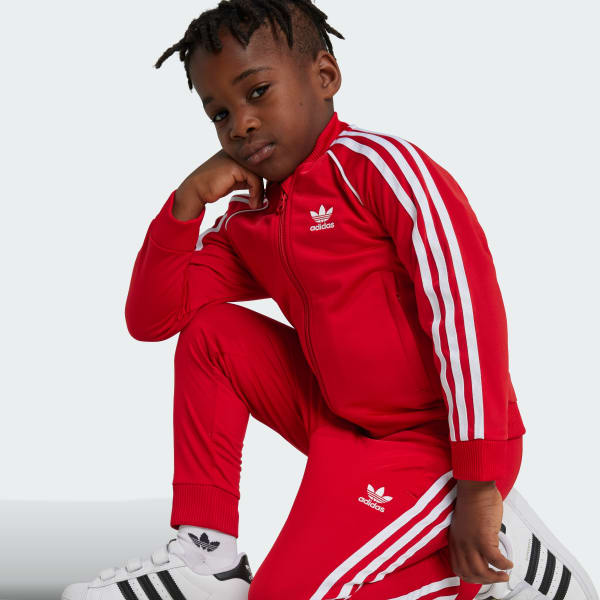 adidas Adicolor SST Träningsställ Barn Röd adidas Sweden