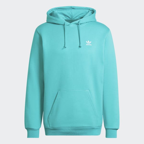 adidas Sweat shirt a capuche Adicolor Essentials Trefoil Turquoise adidas Canada