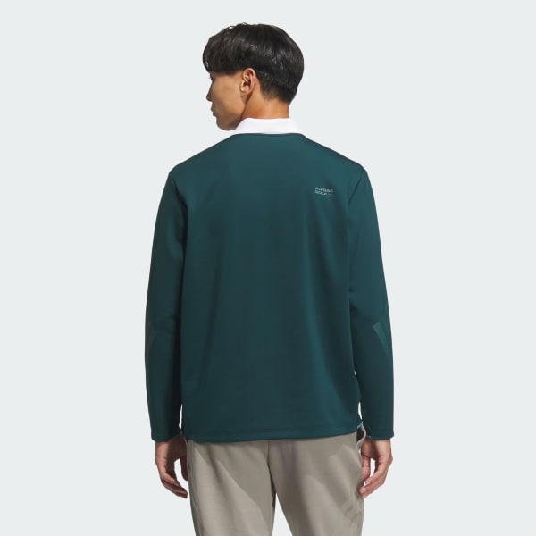 Green Polo Shirt Long Sleeve