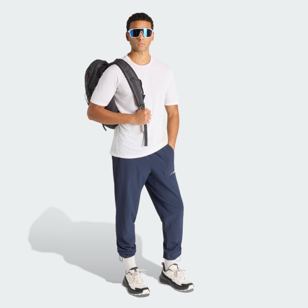 Niebieski Spodnie Multi Essentials Stretch