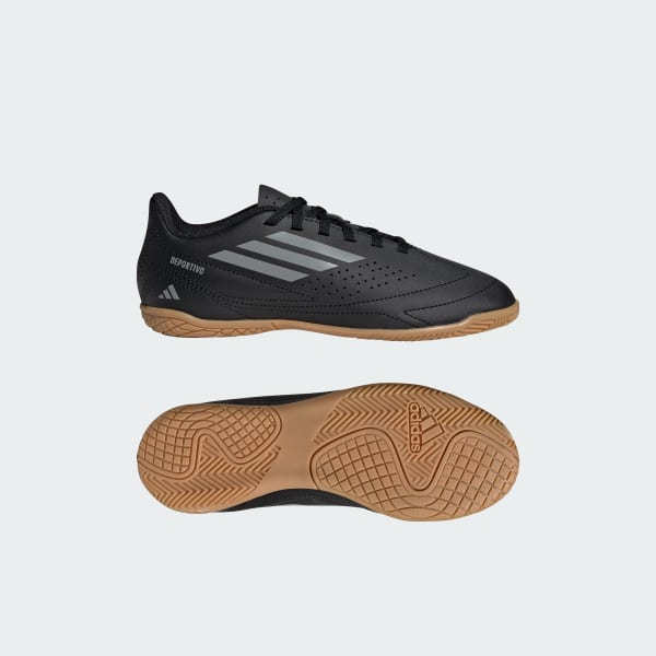 Preto Chuteira Deportivo III Futsal Infantil