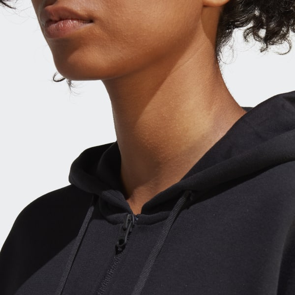 Negro Chaqueta con capucha Future Icons 3 bandas