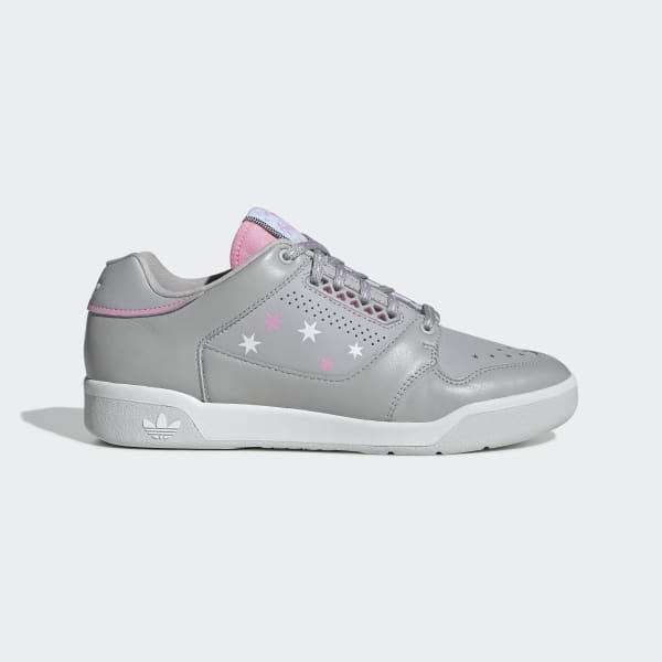 adidas sneakers grijs roze