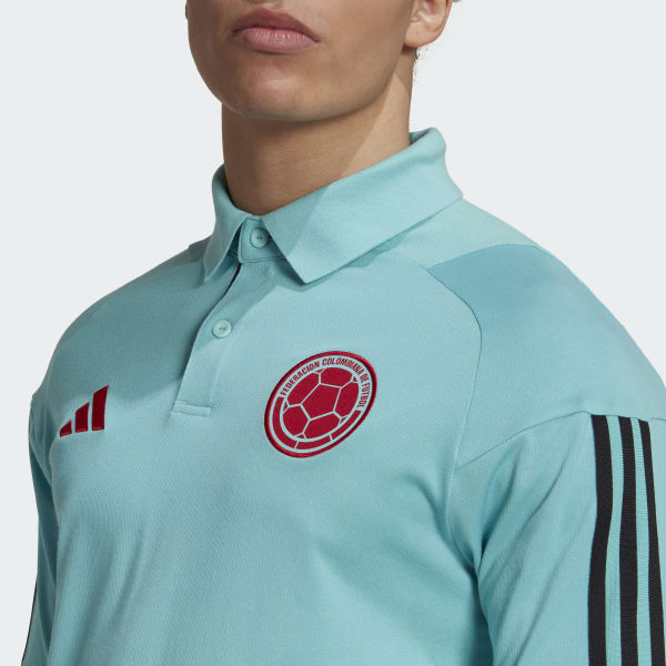 adidas Camiseta Polo Colombia Tiro 23 Turquesa adidas Colombia