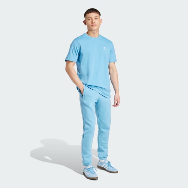 Azul Camiseta Trefoil Essentials